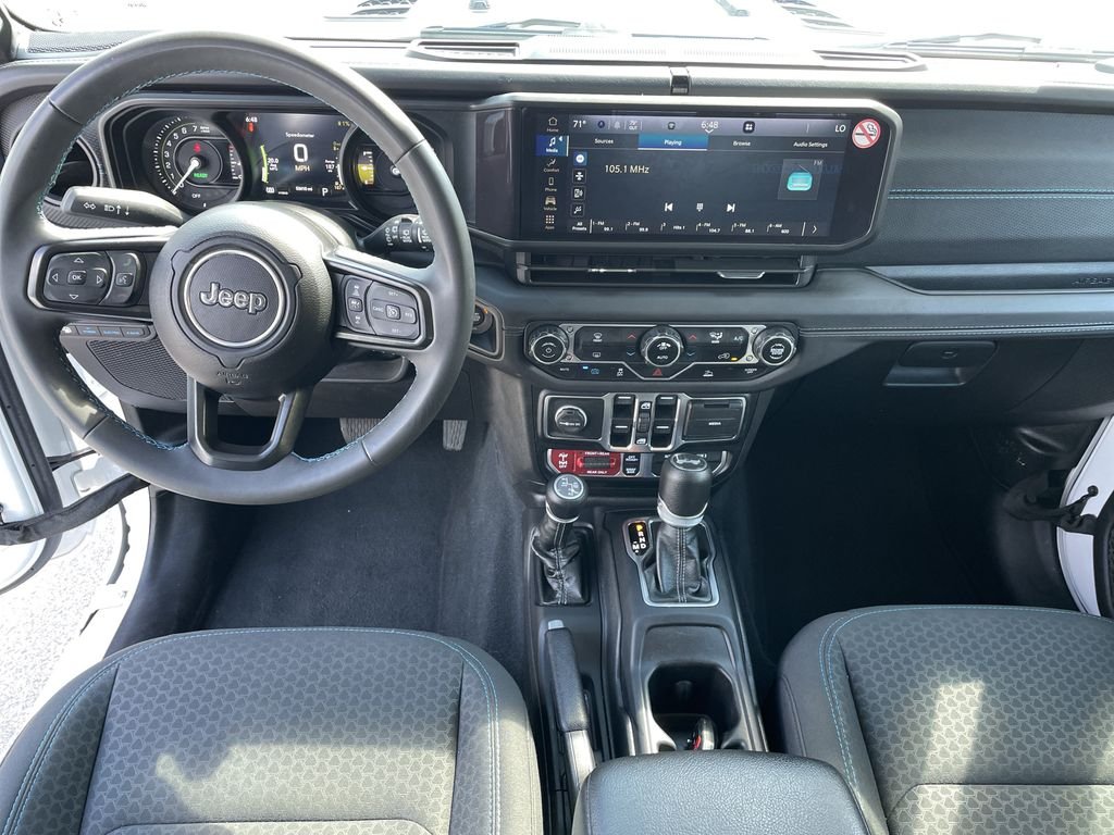 Used 2024 White Jeep Rubicon 4xe image 15