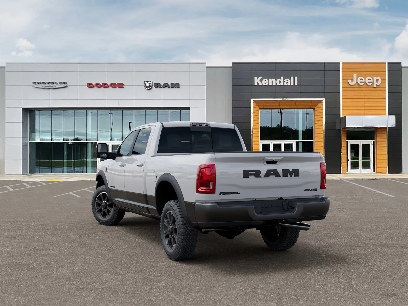 New 2026 Bright White Clearcoat Ram Rebel image 18