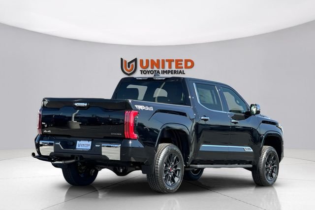 New 2026 Midnight Black Metallic Toyota Tundra 1794 Edition image 3