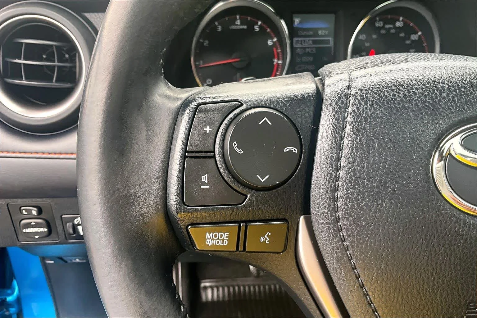 Certified Used 2018 Electric Storm Blue Toyota SE image 23