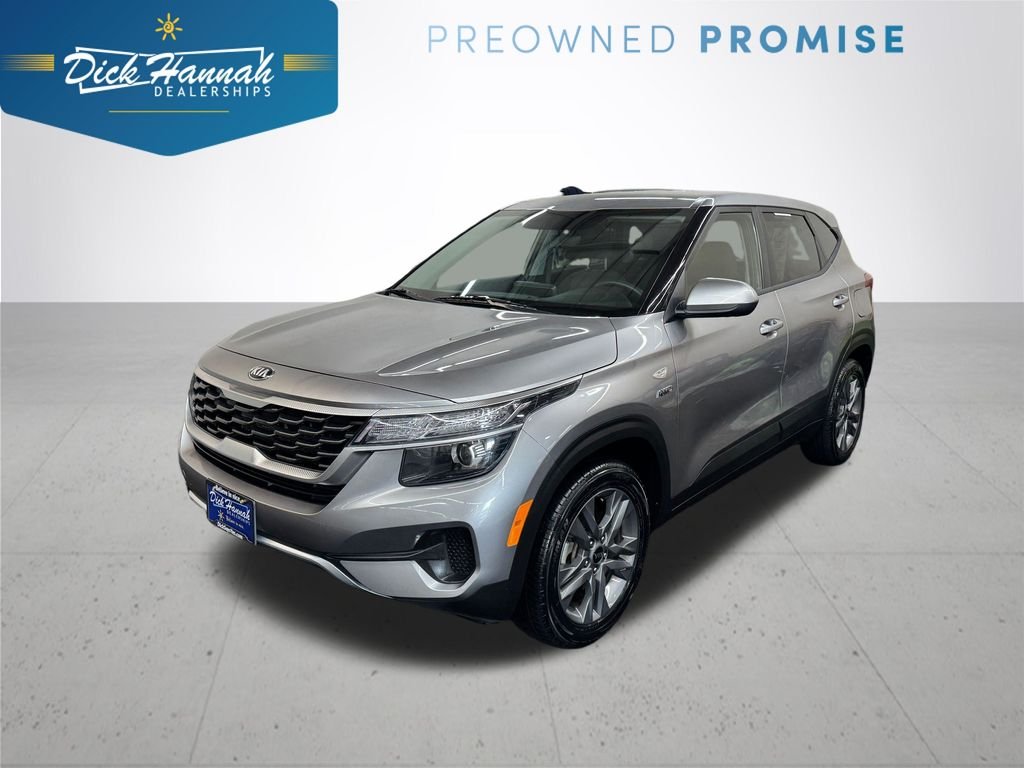 Used 2021 Steel Gray Kia LX image 1
