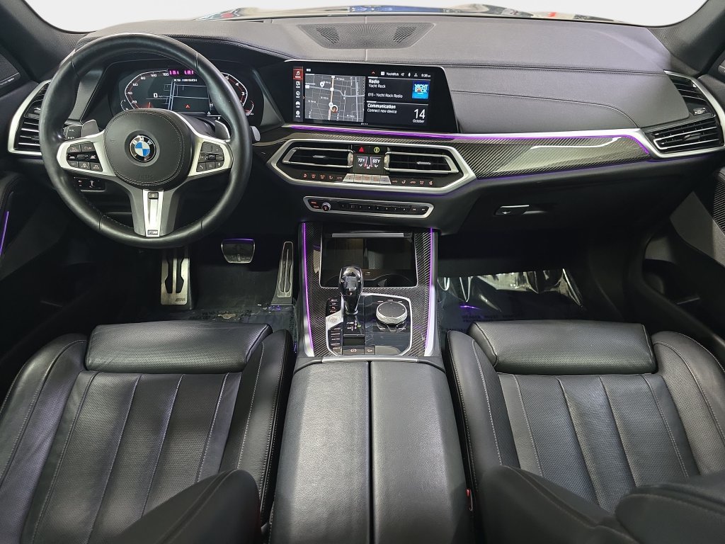 Used 2021 Dravit Gray Metallic BMW M50i image 11