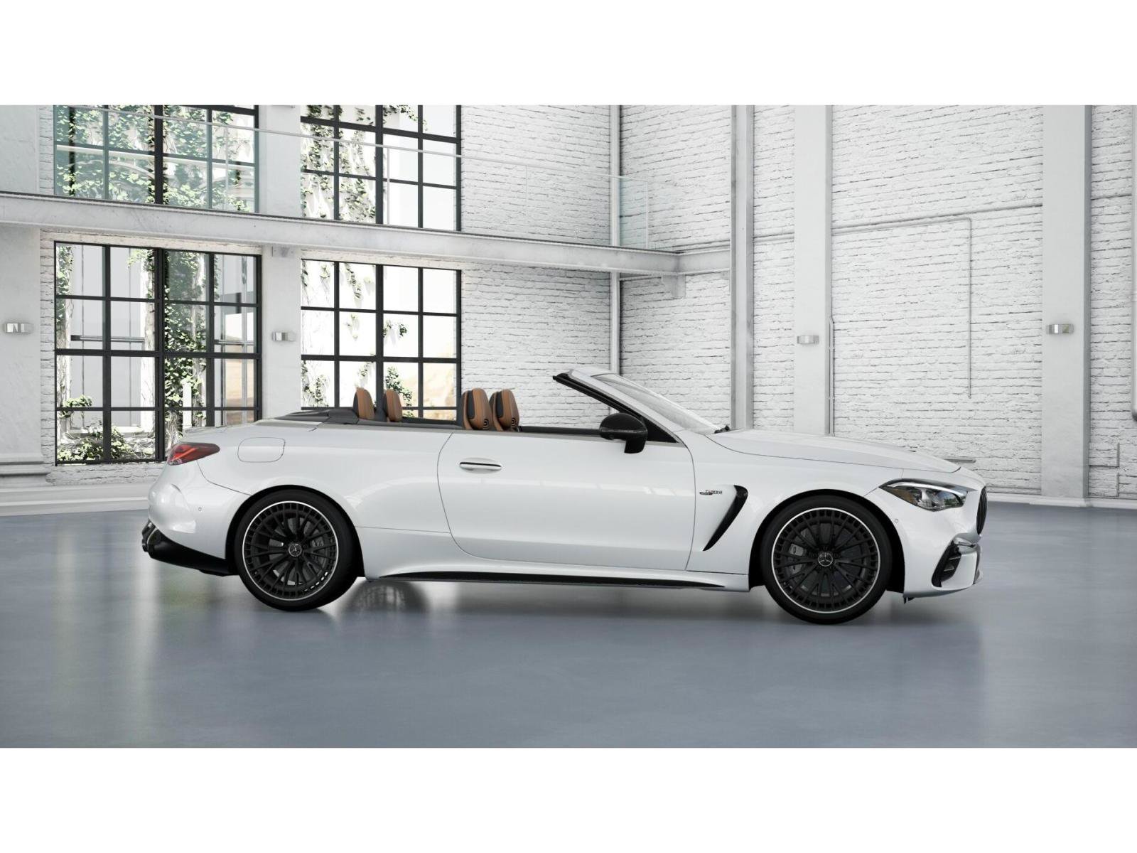 New 2027 MANUFAKTUR Moonlight White Metallic Mercedes-Benz AMG® CLE 53 4MATIC+ Cabriolet image 15