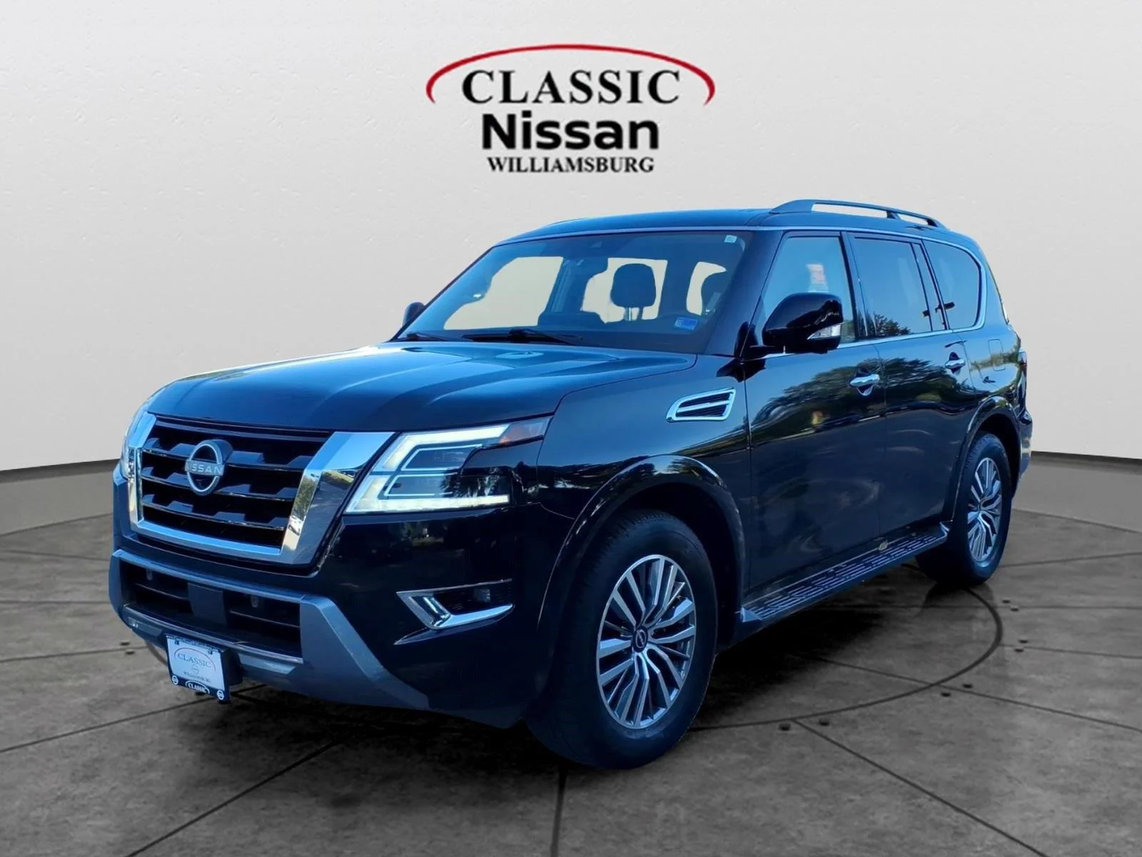 Used 2023 Super Black Nissan SL image 1