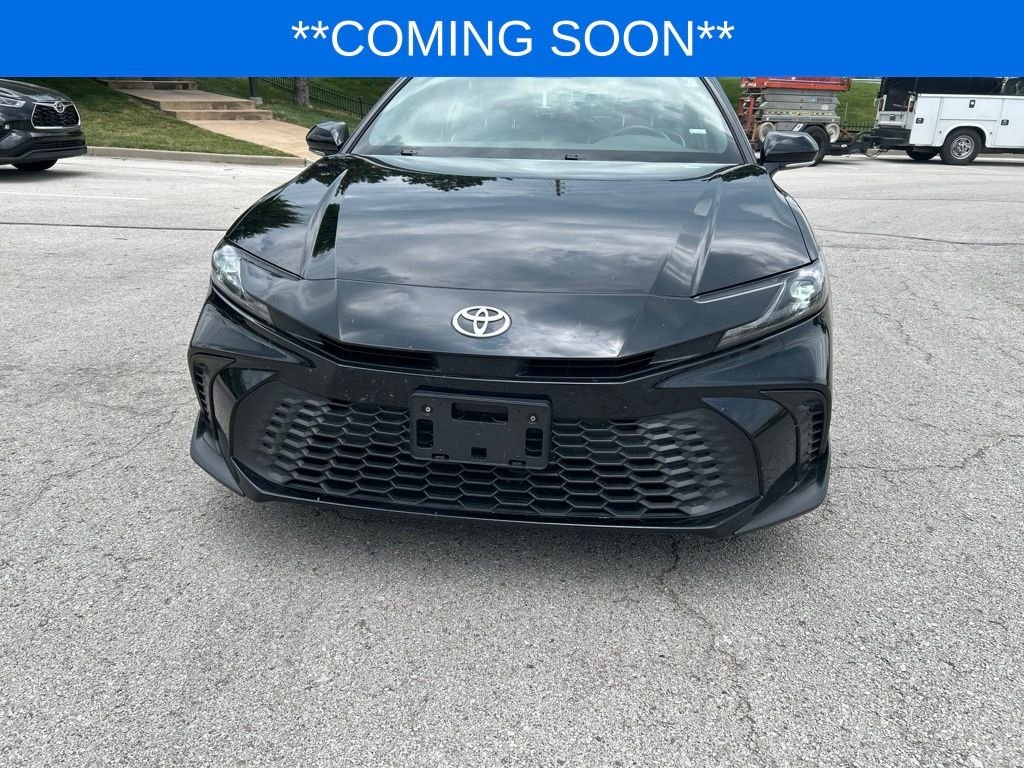 Used 2025 Black Toyota SE image 2