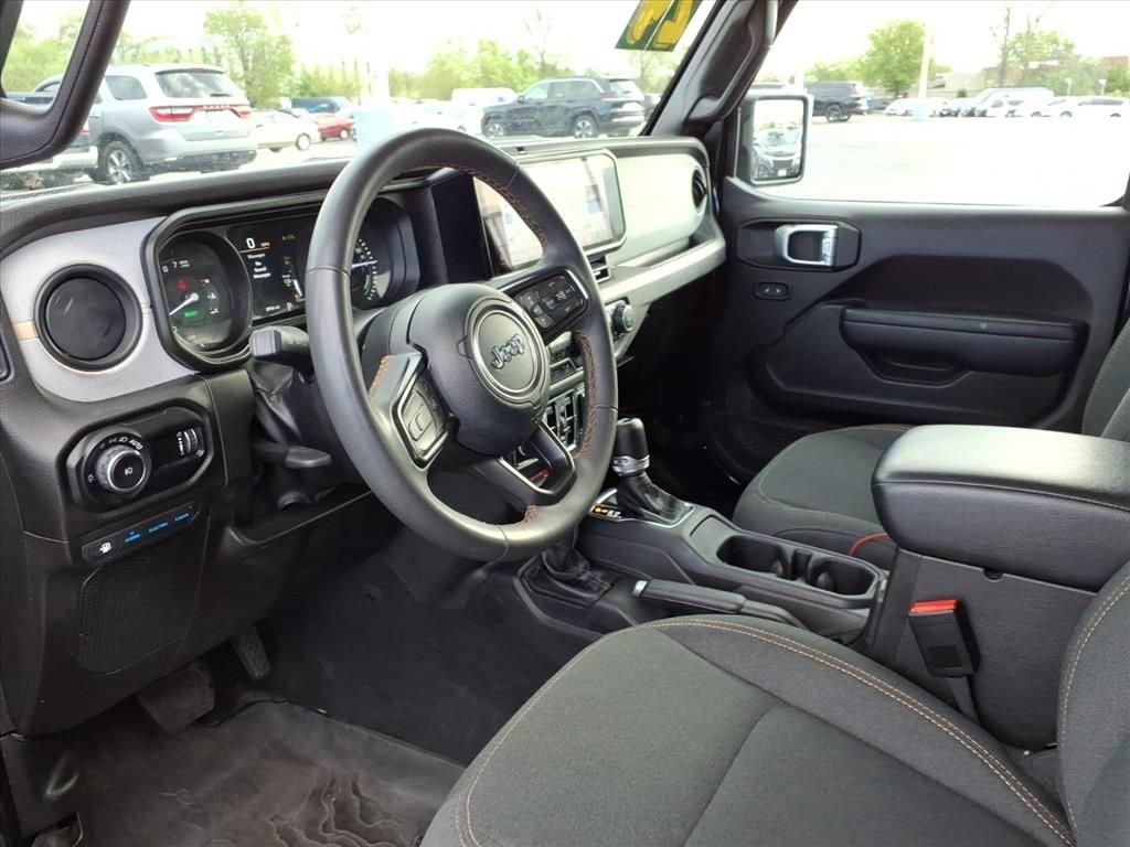 Used 2024 Black Jeep Willys 4xe image 7