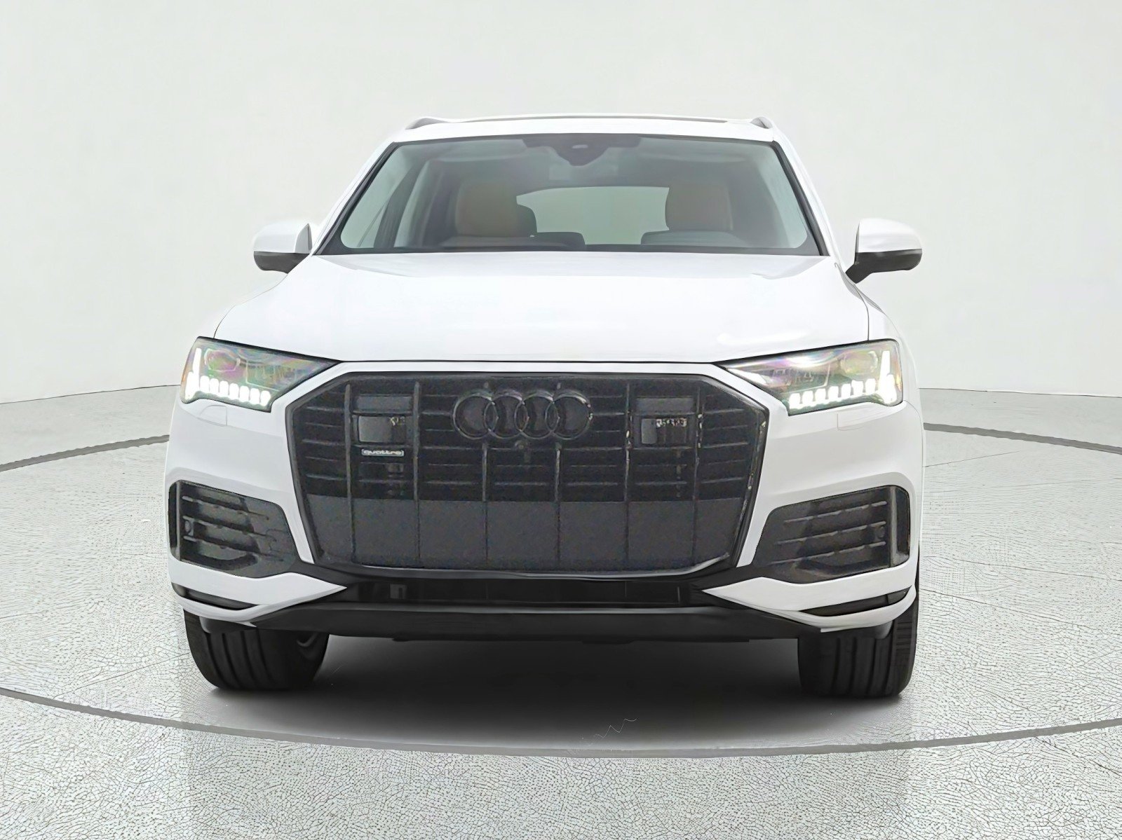 Used 2023 Glacier White Metallic Audi Premium Plus image 2