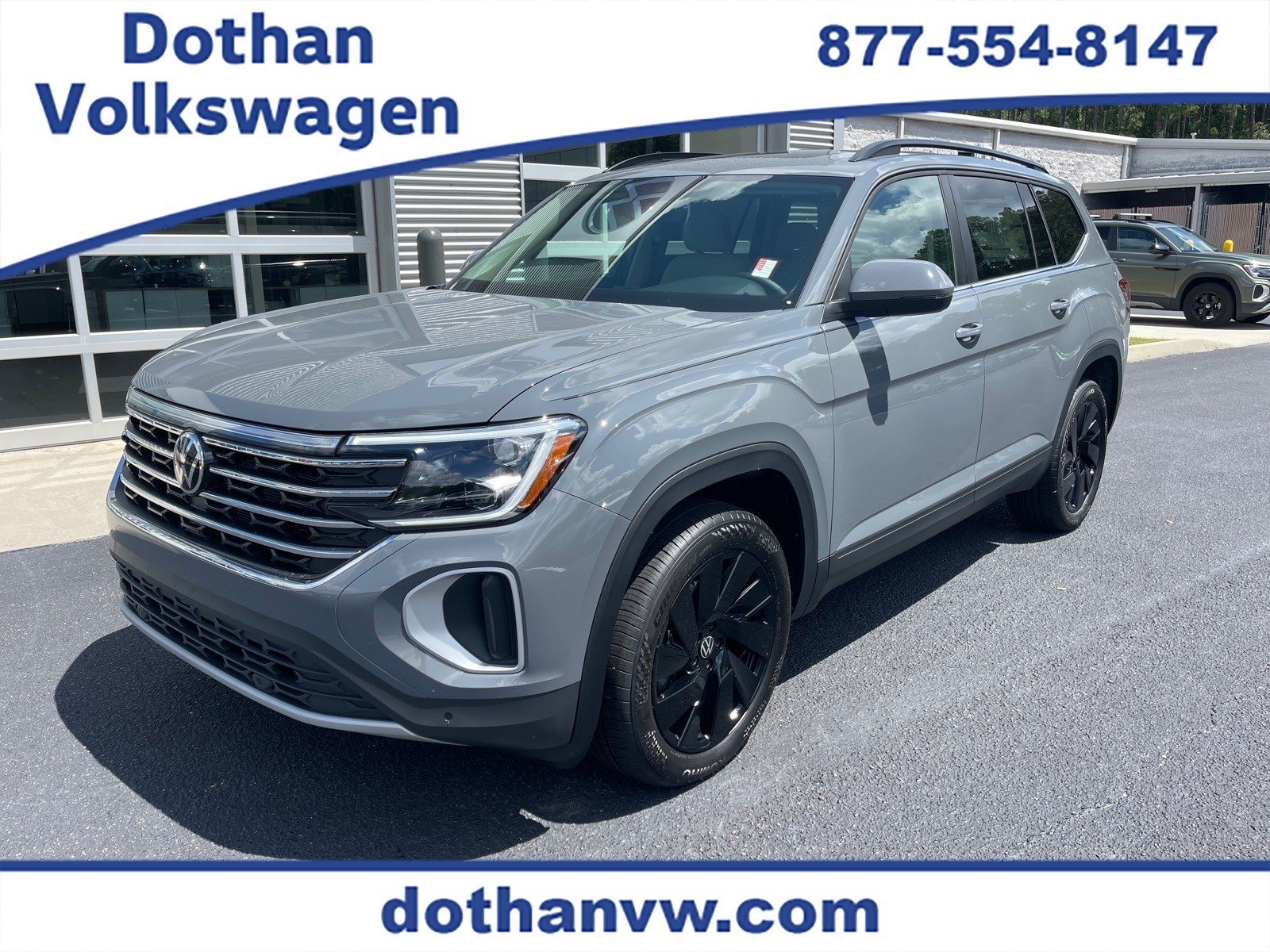 New 2026 Pure Gray Volkswagen SE image 1