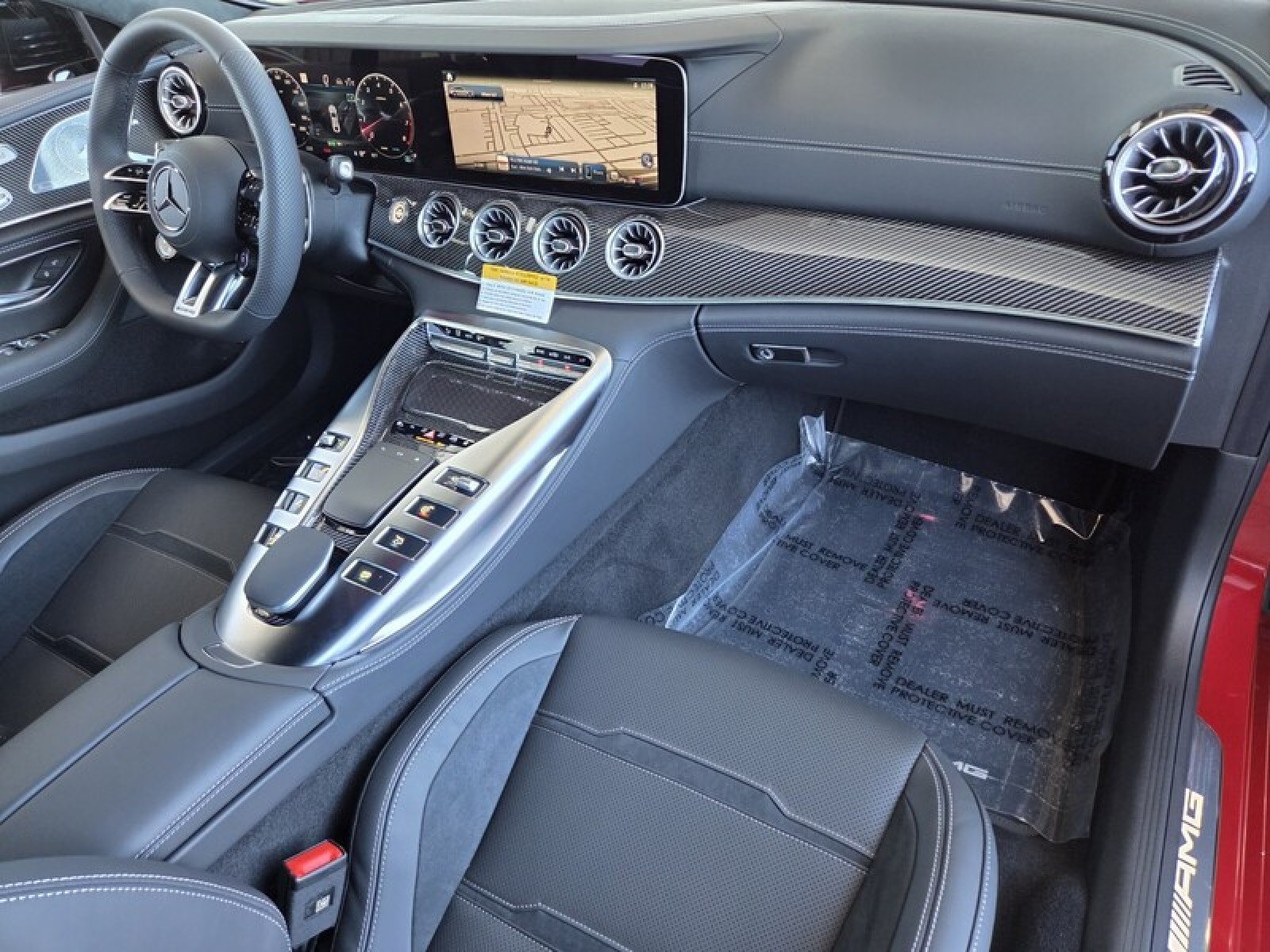 New 2026 MANUFAKTUR Patagonia Red Metallic Mercedes-Benz AMG® GT 53 4-Door Coupe image 18