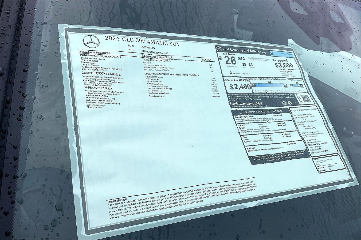 New 2026 Black Mercedes-Benz GLC 300 image 25