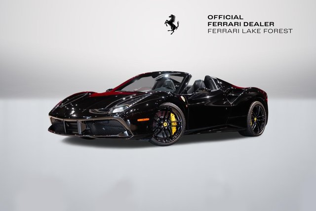 Certified Pre-Owned 2016 Ferrari 488 Spider Rear Wheel Drive 2D Convertible
