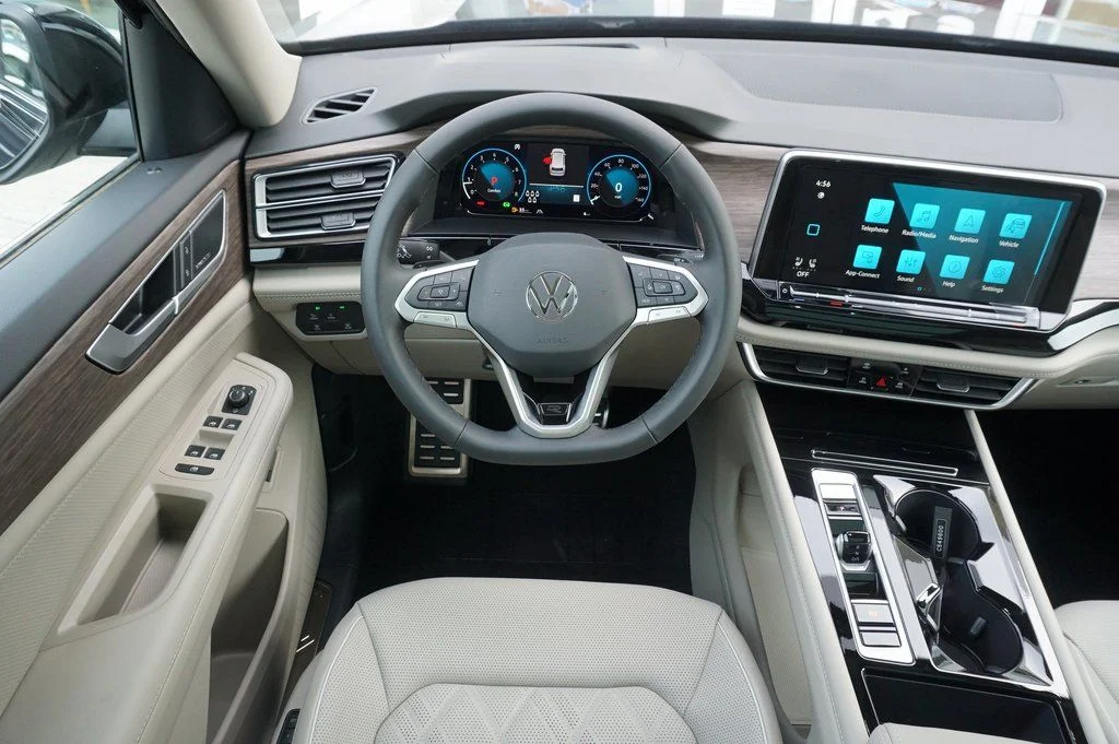 New 2026 Deep Black Volkswagen 2.0T SEL Premium R-Line image 13