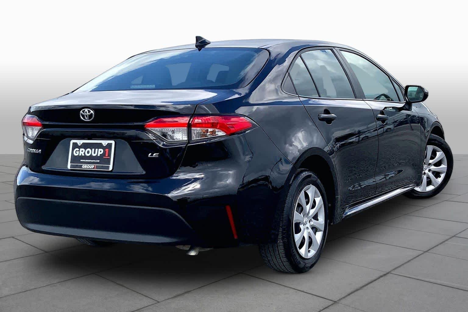 Used 2024 Midnight Black Metallic Toyota LE image 13