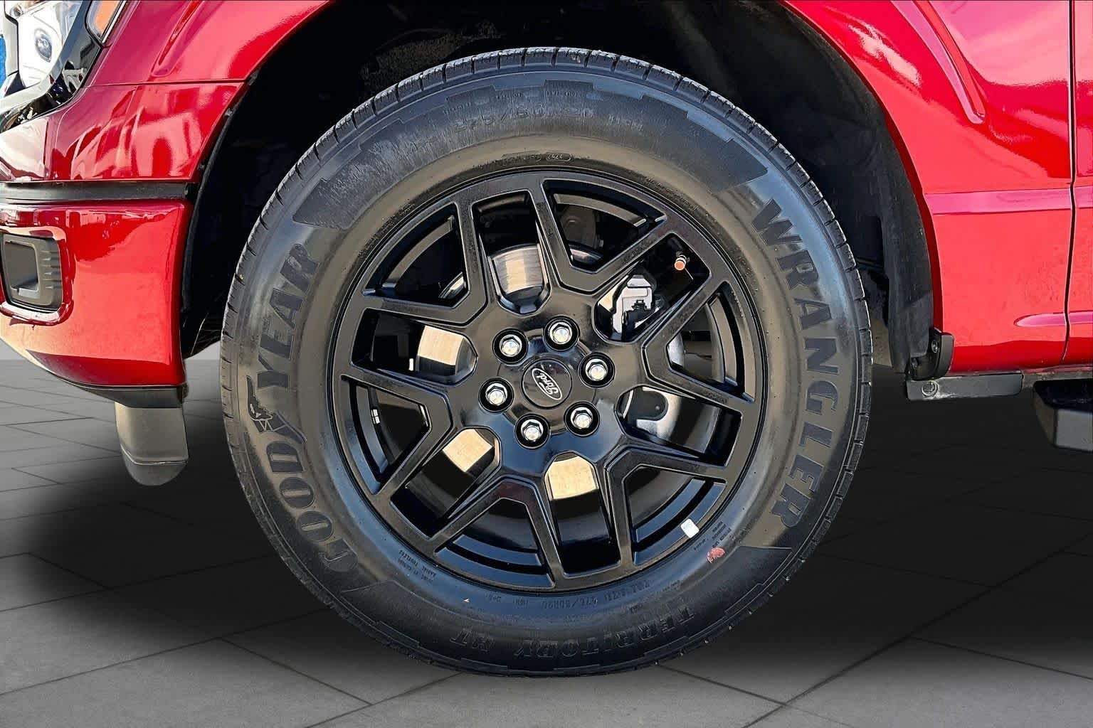 Used 2024 Rapid Red Metallic Tinted Clearcoat Ford STX image 10