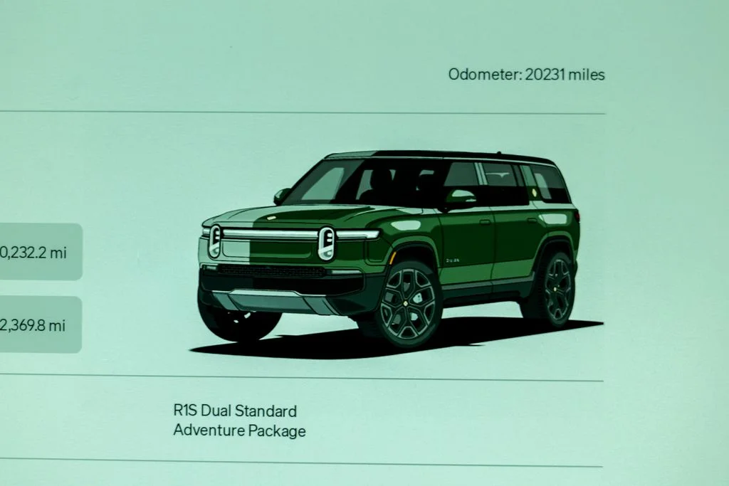 Used 2025 Green Rivian Adventure Dual Motor Standard Pack image 54