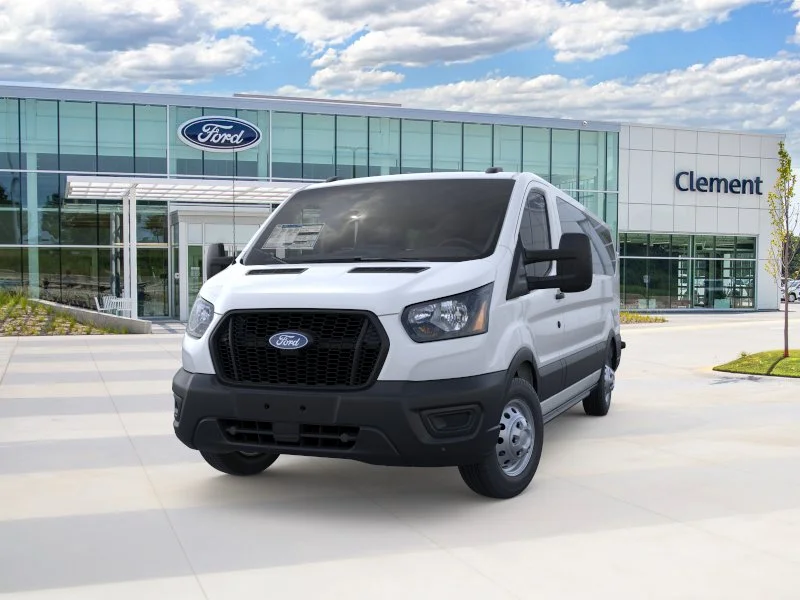 New 2026 Oxford White Ford Passenger Van XL image 2