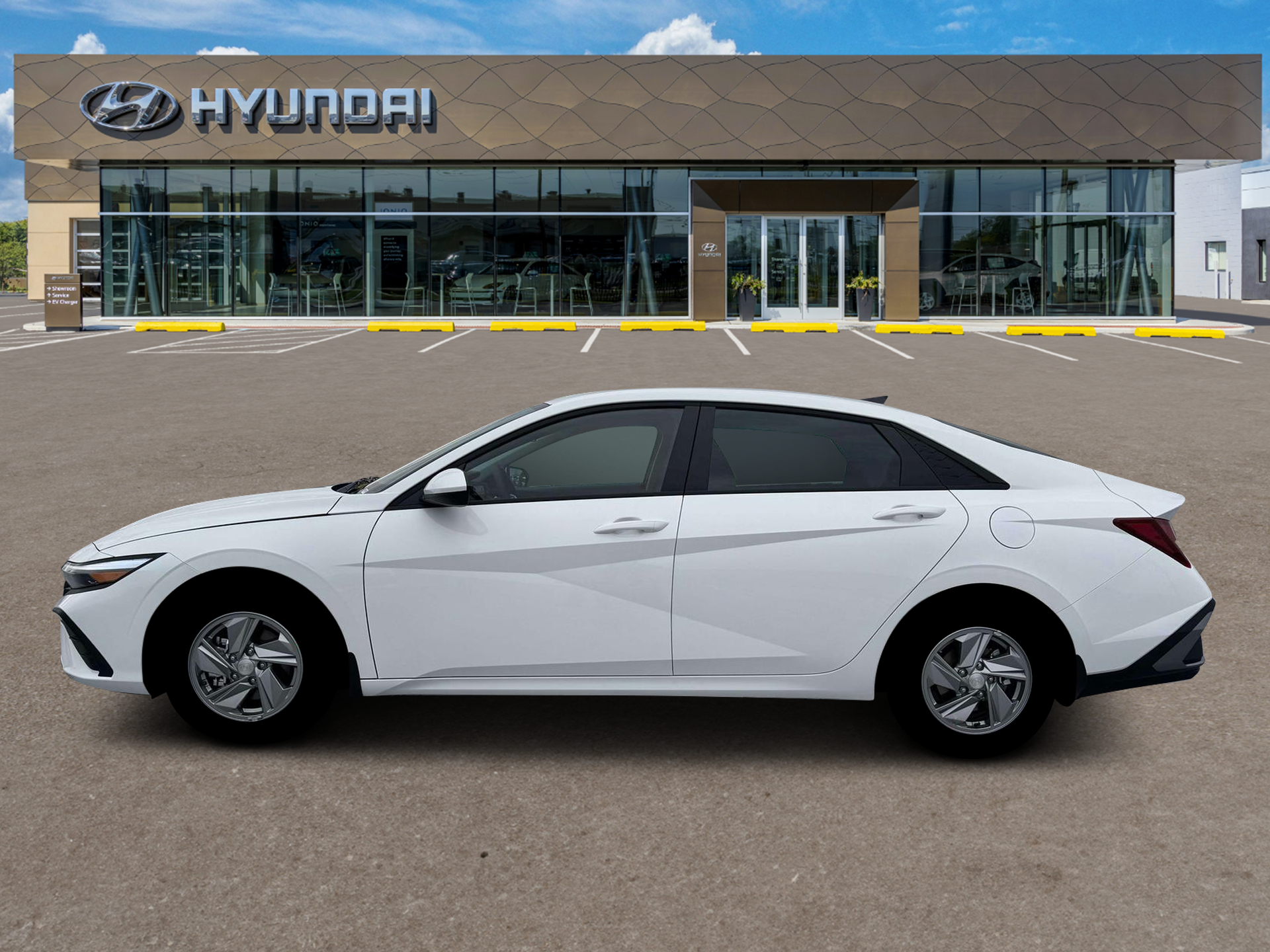 New 2026 Serenity White Hyundai SE image 3
