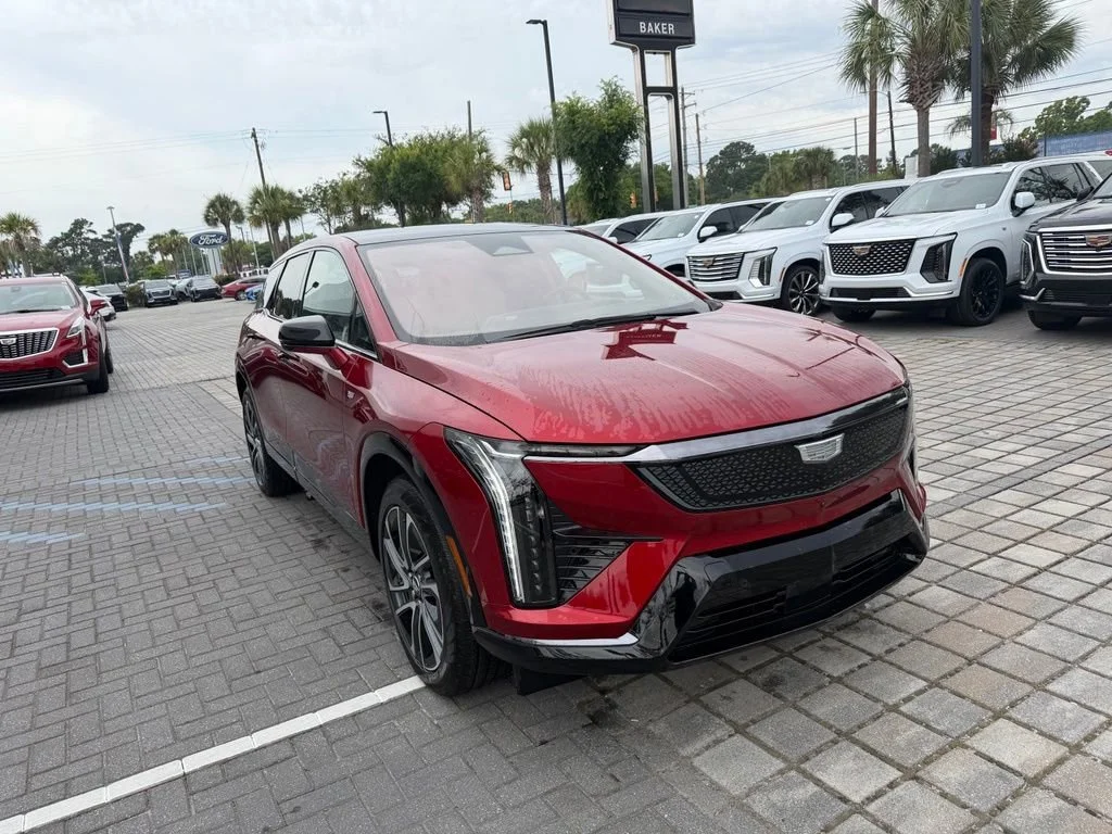 Used 2025 Radiant Red Tintcoat Cadillac Sport 2 image 4