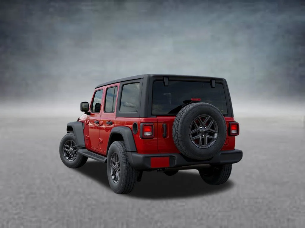 New 2026 Firecracker Red Clear-Coat Exterior Paint Jeep Sport S image 3