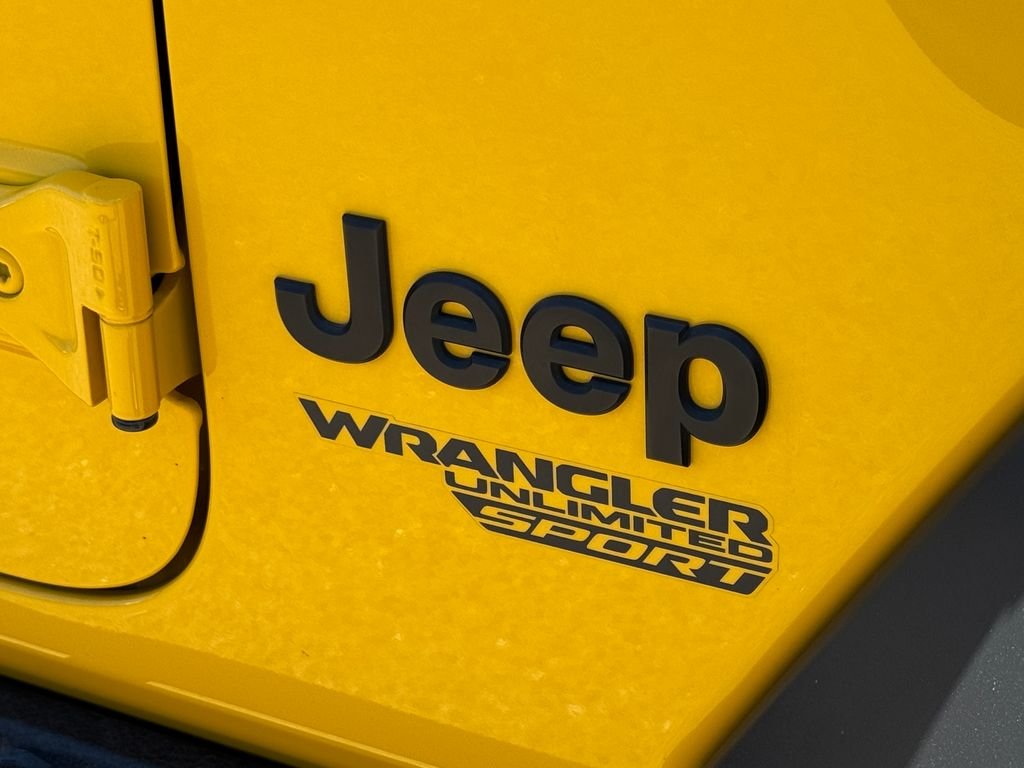 Used 2021 Yellow Jeep Unlimited Sport S image 5
