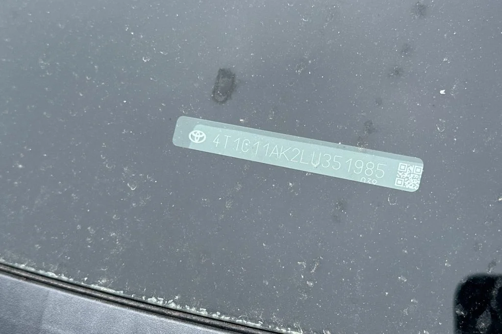 Certified Used 2020 Gray Toyota LE image 3
