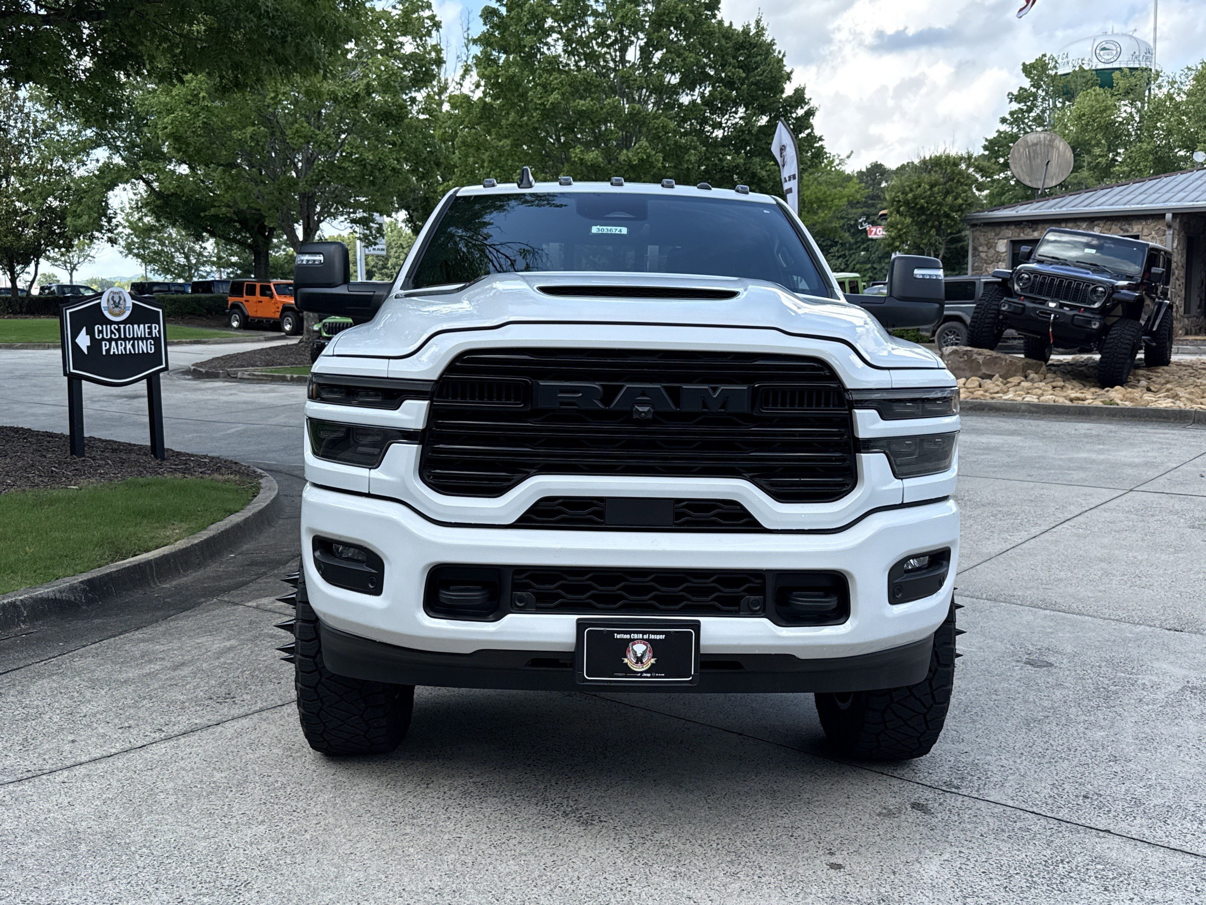 New 2026 Bright White Clearcoat RAM Laramie image 3