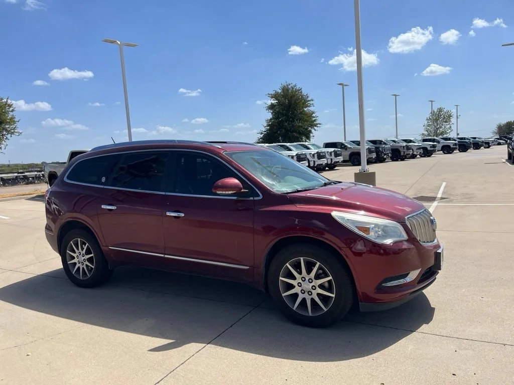 Used 2017 CRIMSON RED TINTCOAT Buick Convenience image 7