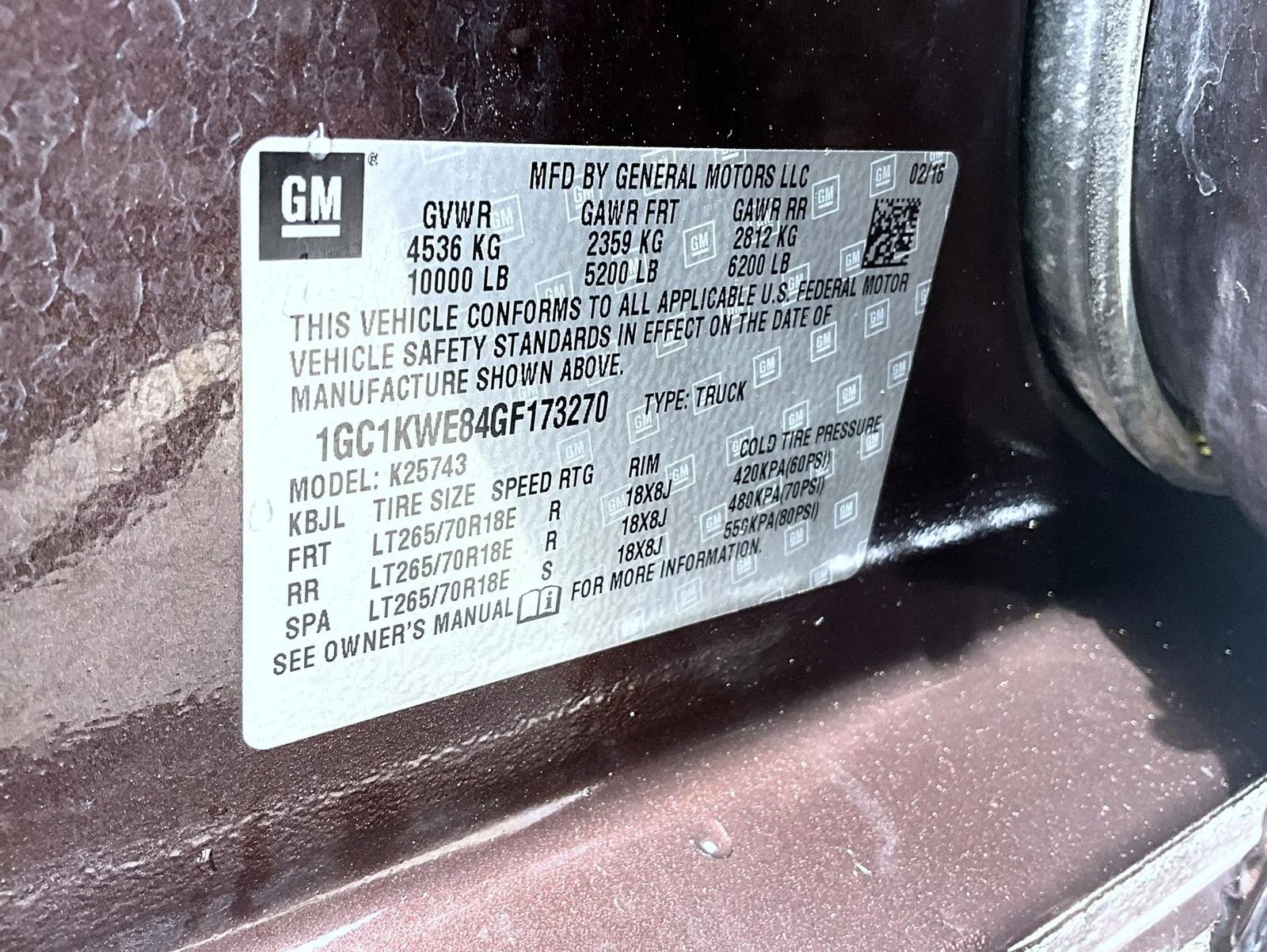Used 2016 Brown Chevrolet LTZ image 27