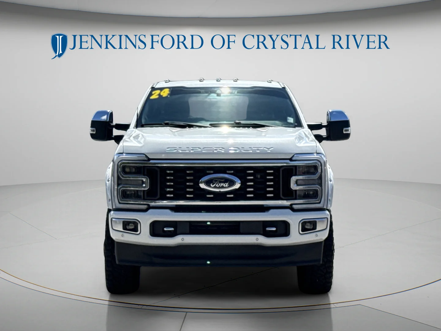 Used 2024 Star White Metallic Tri-Coat Ford Platinum image 13