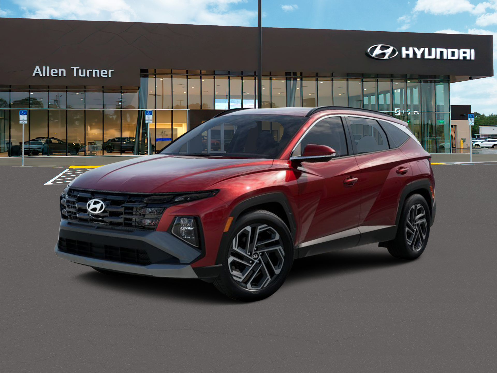 New 2026 Ultimate Red Hyundai SEL Plus FWD image 2
