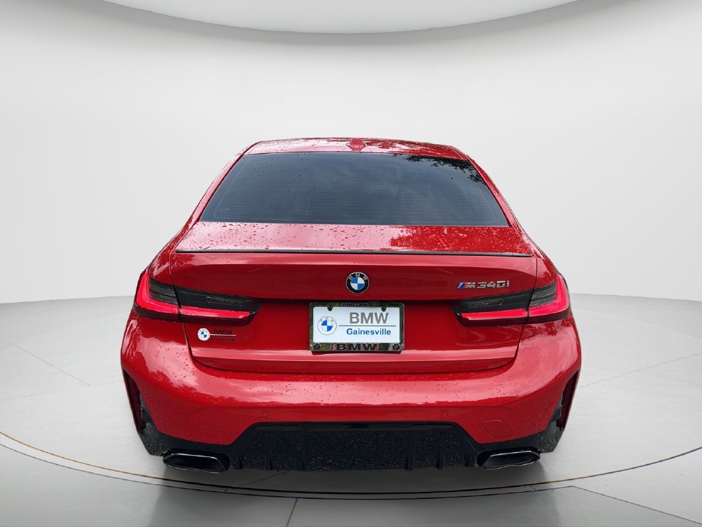 Certified Used 2023 Melbourne Red Metallic BMW M340i image 6