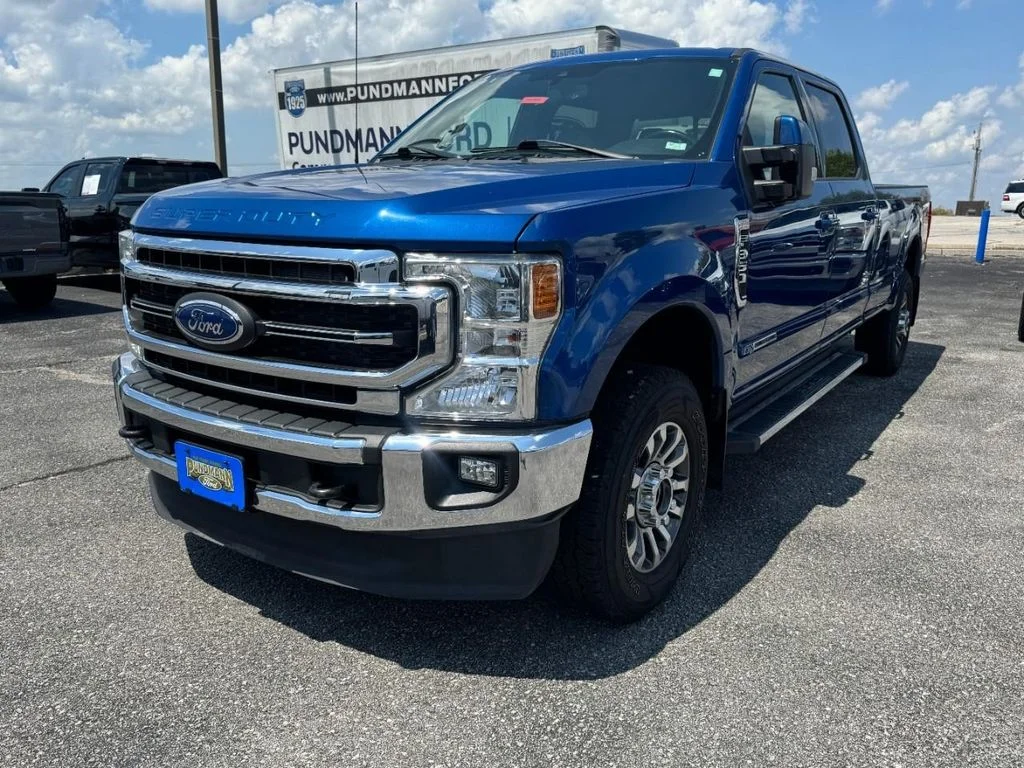 Used 2022 Antimatter Blue Metallic Ford  image 8