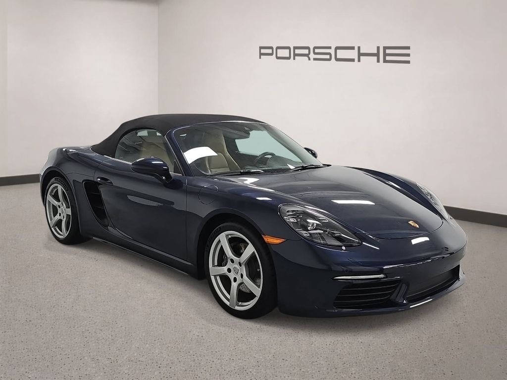 Certified Used 2021 Blue Porsche Boxster image 8