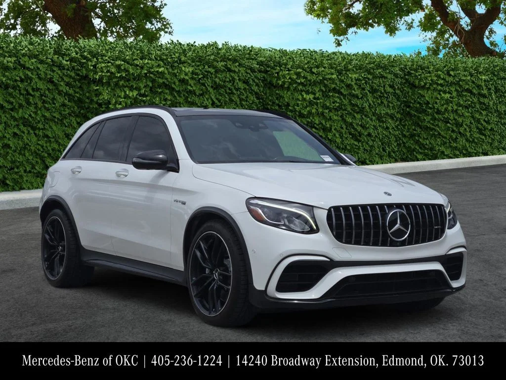 Used 2019 Polar White Mercedes-Benz GLC 63 AMG® image 3