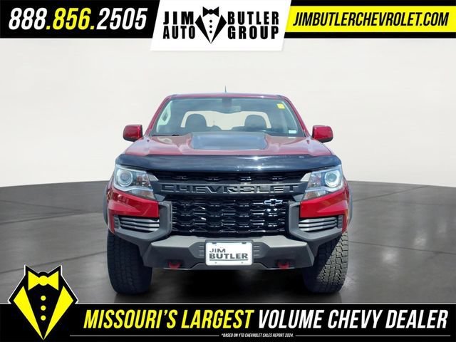 Used 2021 CHERRY RED TINTCOAT Chevrolet 4WD ZR2 image 25