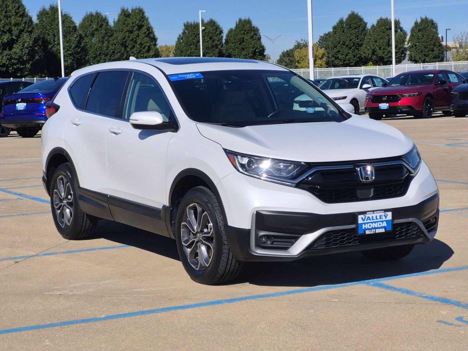 Certified Used 2020 White Honda EX-L image 4