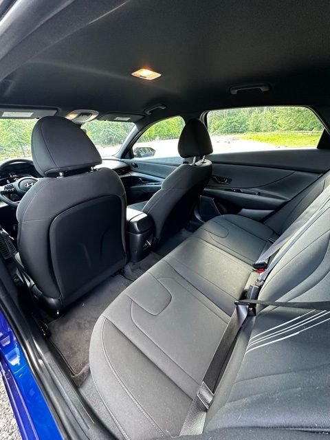 Certified Used 2025 Intense Blue Hyundai SEL Sport image 16