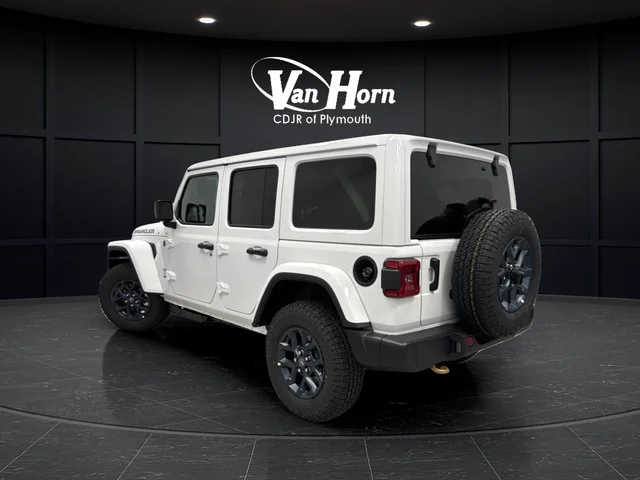 New 2026 Bright White Clear-Coat Exterior Paint Jeep 85th Anniversary Edition image 5