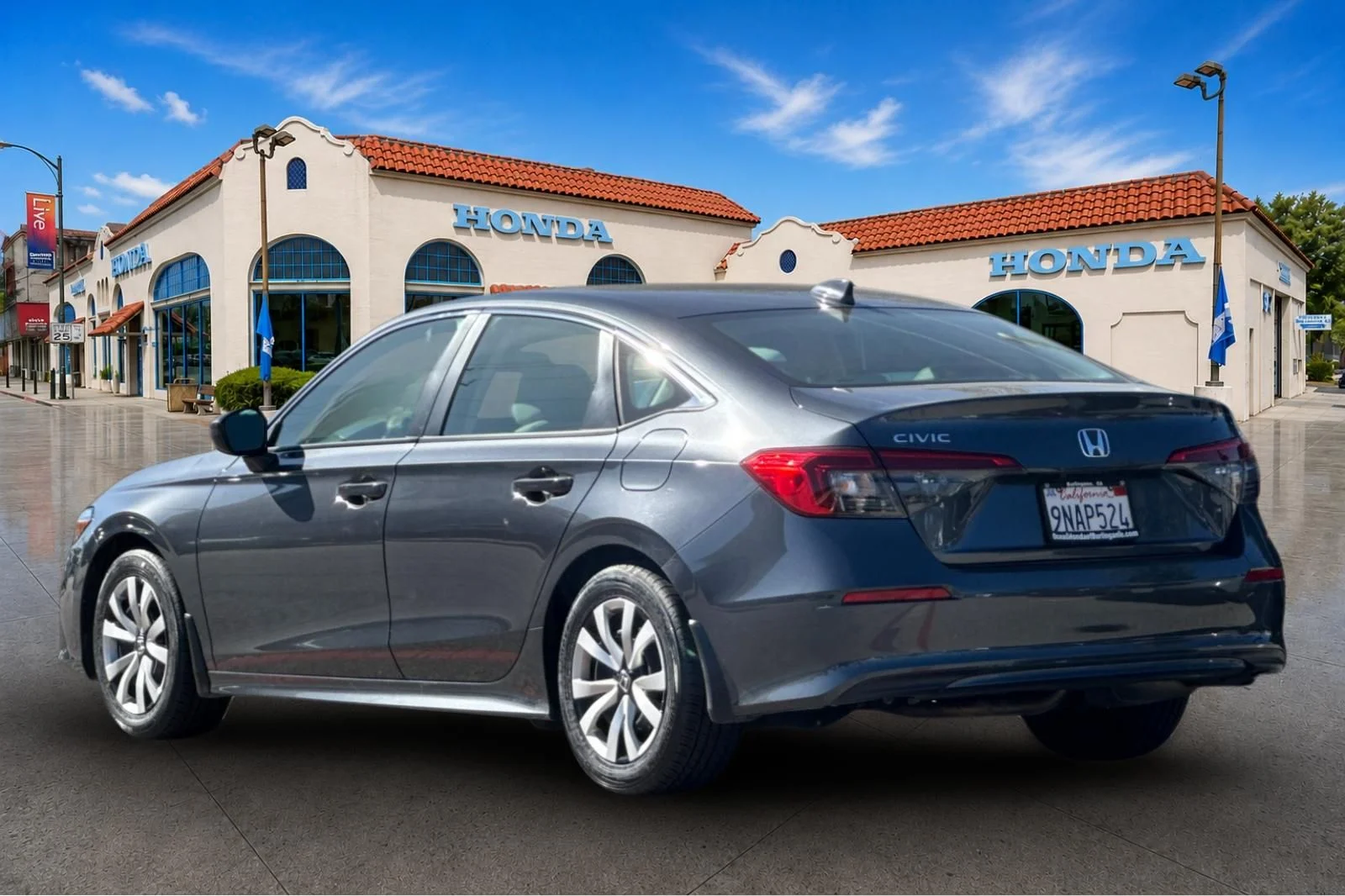 Certified Used 2024 Meteorite Gray Metallic Honda LX image 6
