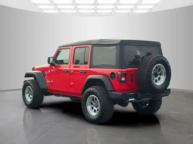 Used 2021 Red Jeep Unlimited Sport S image 5