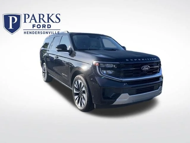 Certified Used 2025 Agate Black Metallic Ford Platinum image 1