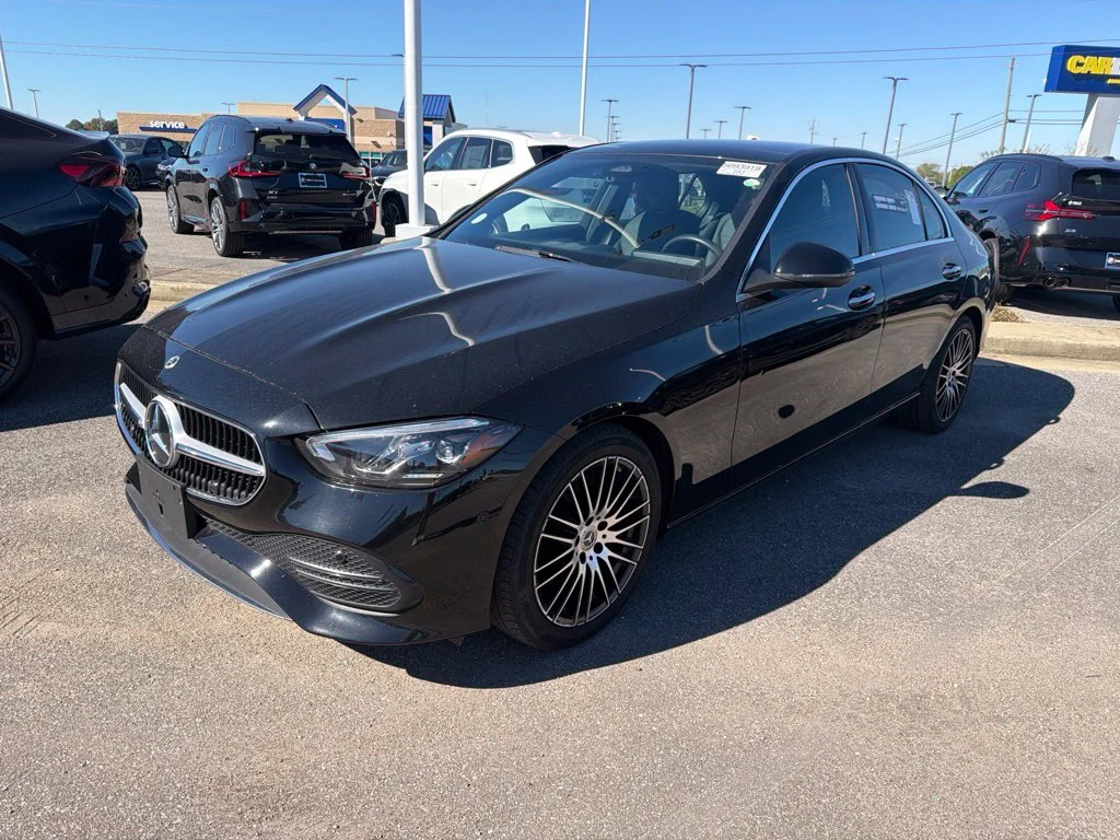 Used 2025 Black Mercedes-Benz C 300 image 1