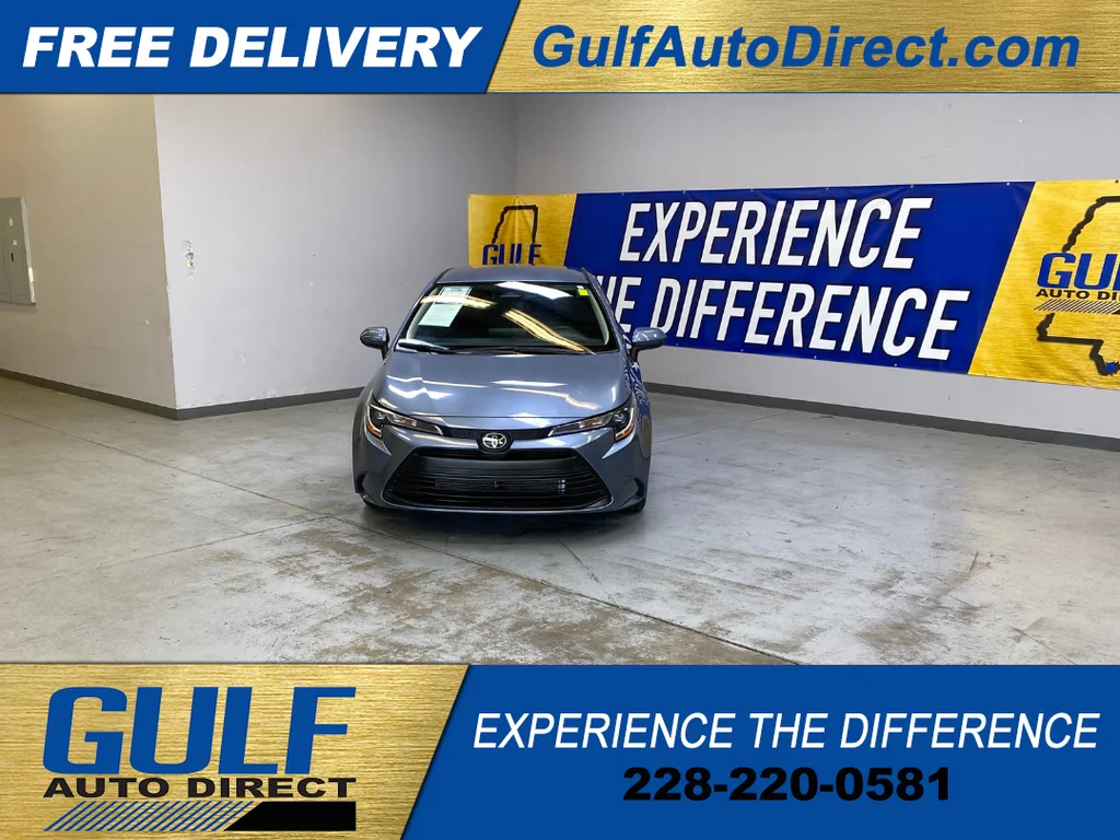 Used 2025 Blue Toyota LE image 3
