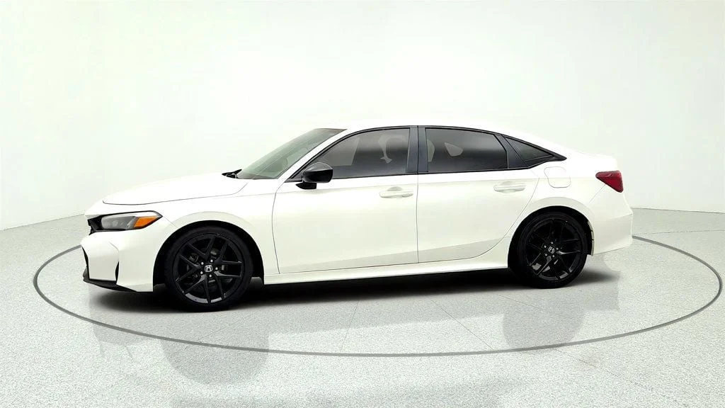 Used 2025 Platinum White Pearl Honda Sport CVT image 8
