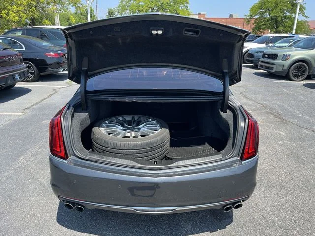 Used 2017 Gray Cadillac 3.0L Twin Turbo Premium Luxury image 22