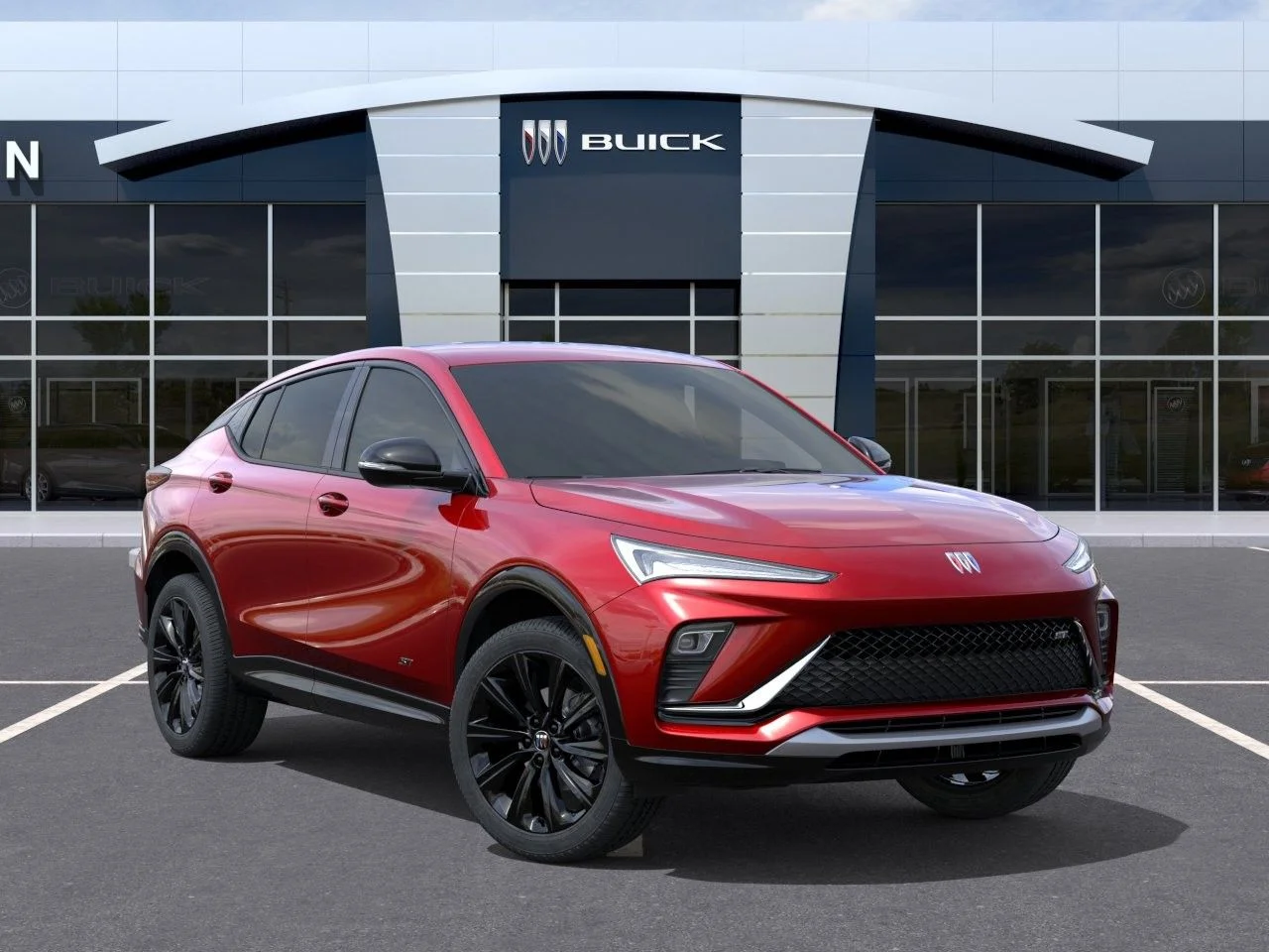 New 2026 Red Buick Sport Touring image 3