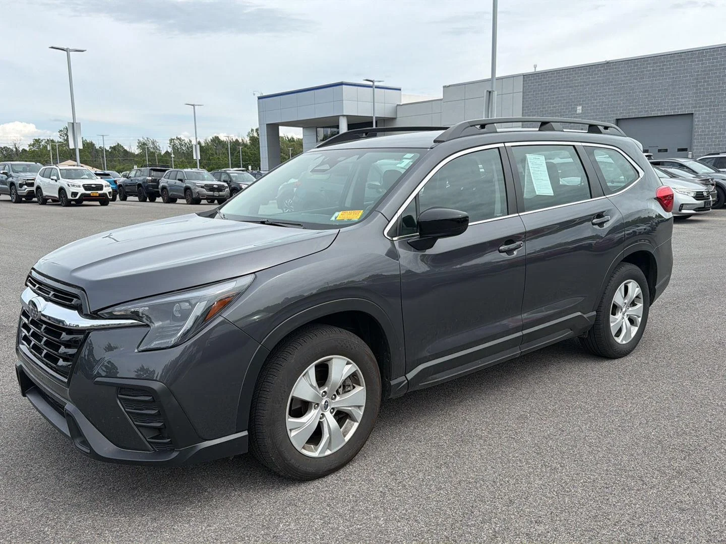 Used 2024 Magnetite Gray Metallic Subaru Base image 8