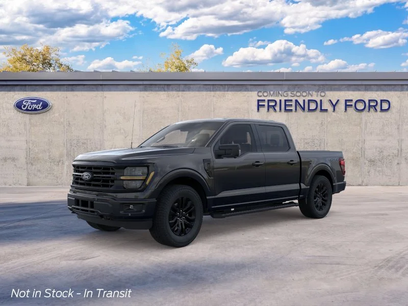 New 2026 Agate Black Metallic Ford XLT image 1
