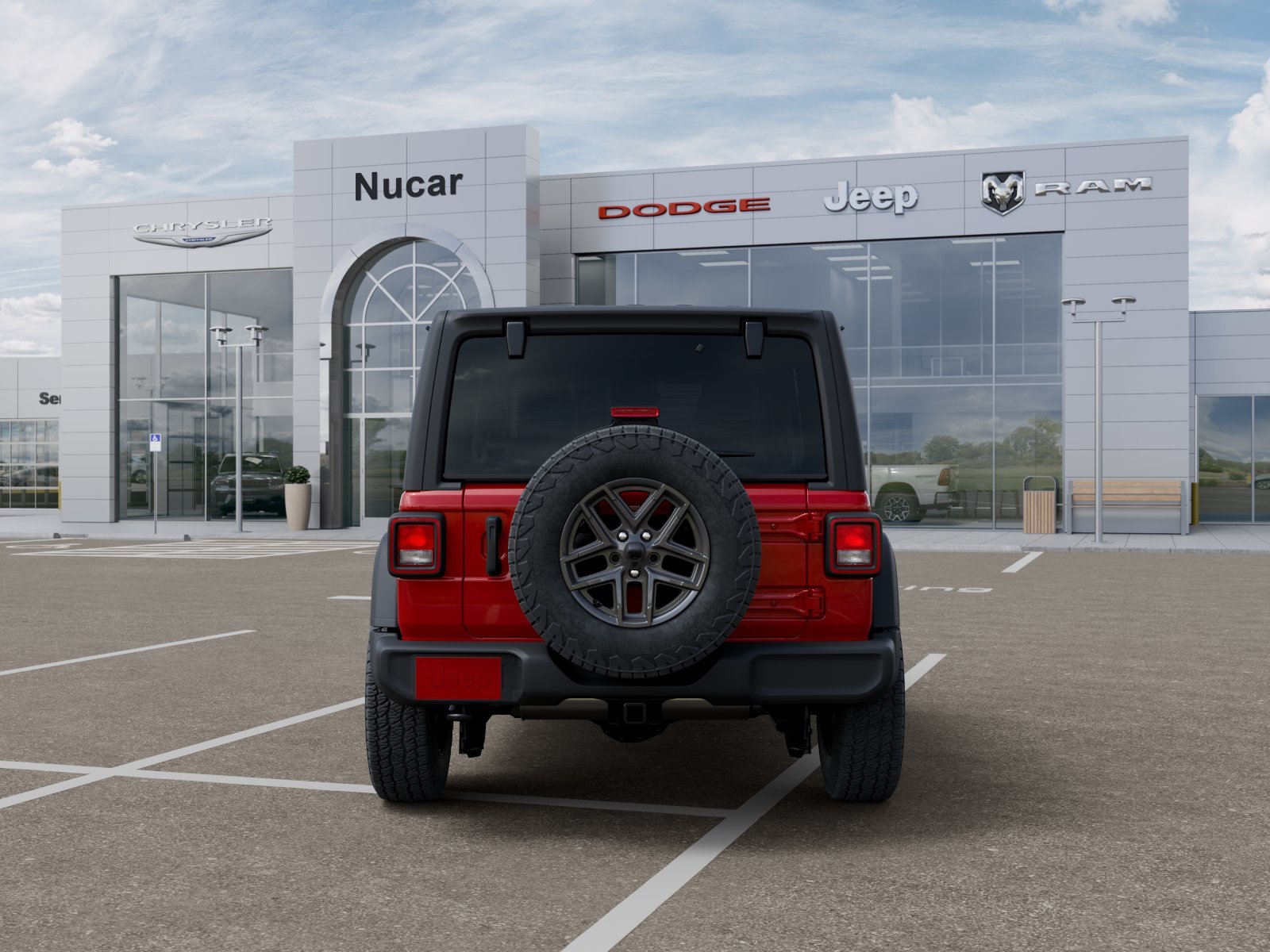 New 2026 Firecracker Red Clearcoat Jeep Sport S image 25