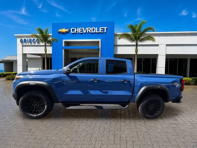 New 2026 Reef Blue Metallic Chevrolet Trail Boss image 4